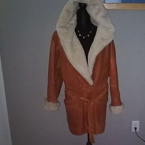 Vintage Wilsons 100% genuine Leather Coat